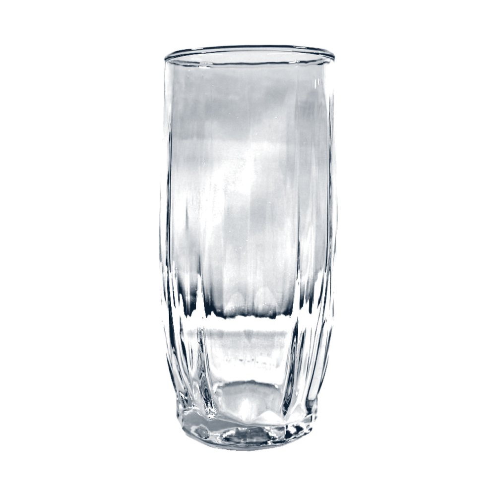 Ribbed Tumbler Glass 280ml for hire