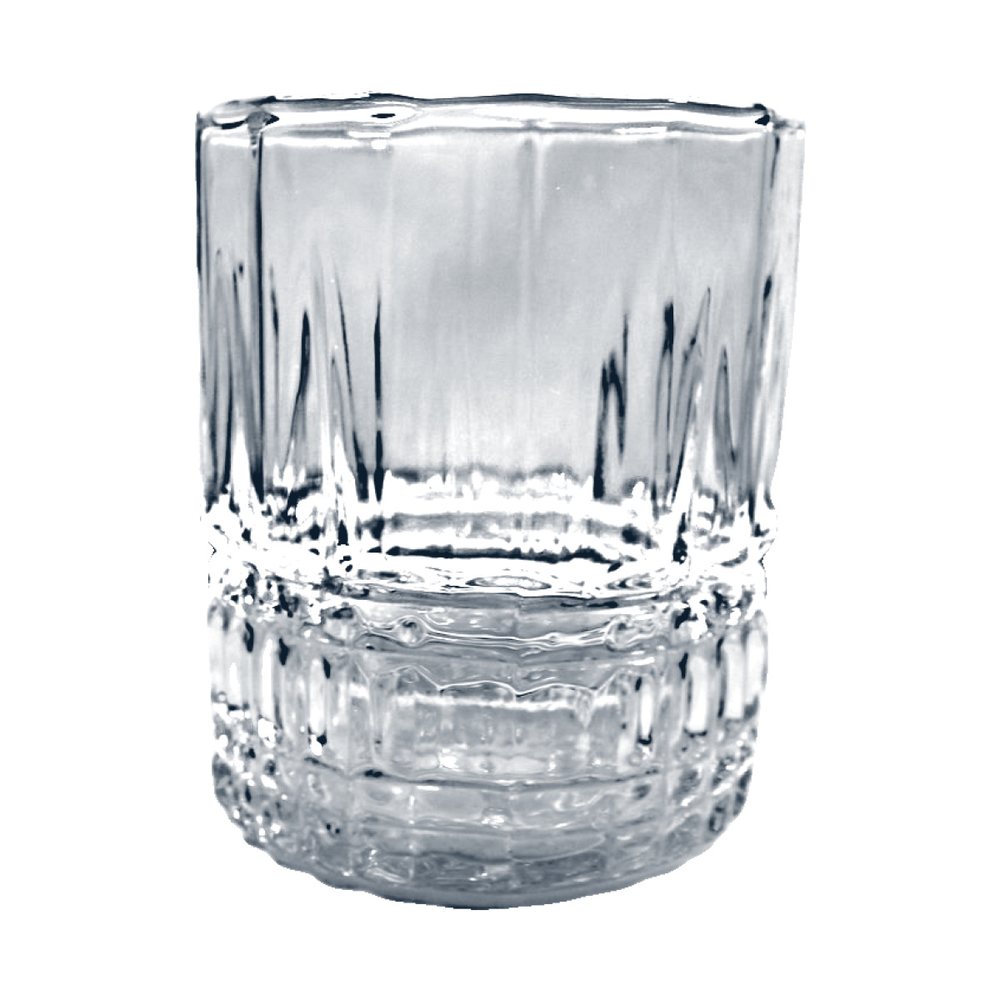 Ribbed Whisky Glass 200ml for hire