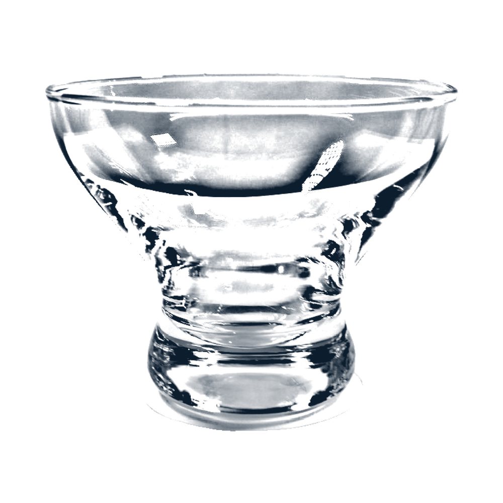 Glass Sundae Bowl 12cm for hire